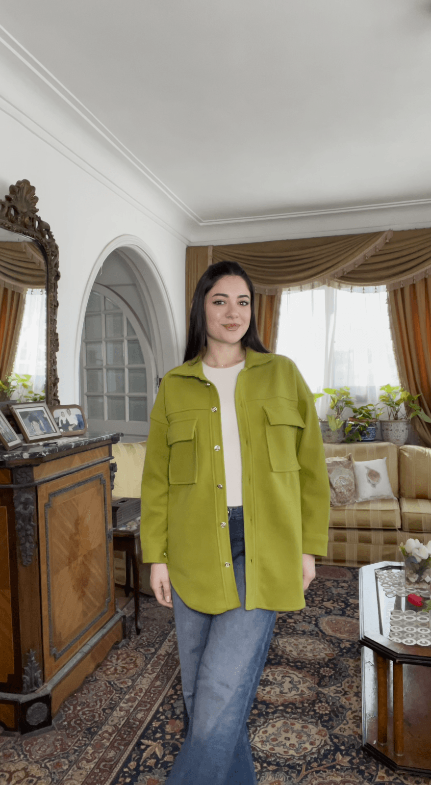 جاكيت جوخ تركي كيوي - FirstOne Fashion