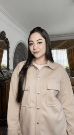 جاكيت جوخ تركي بيج - FirstOne Fashion