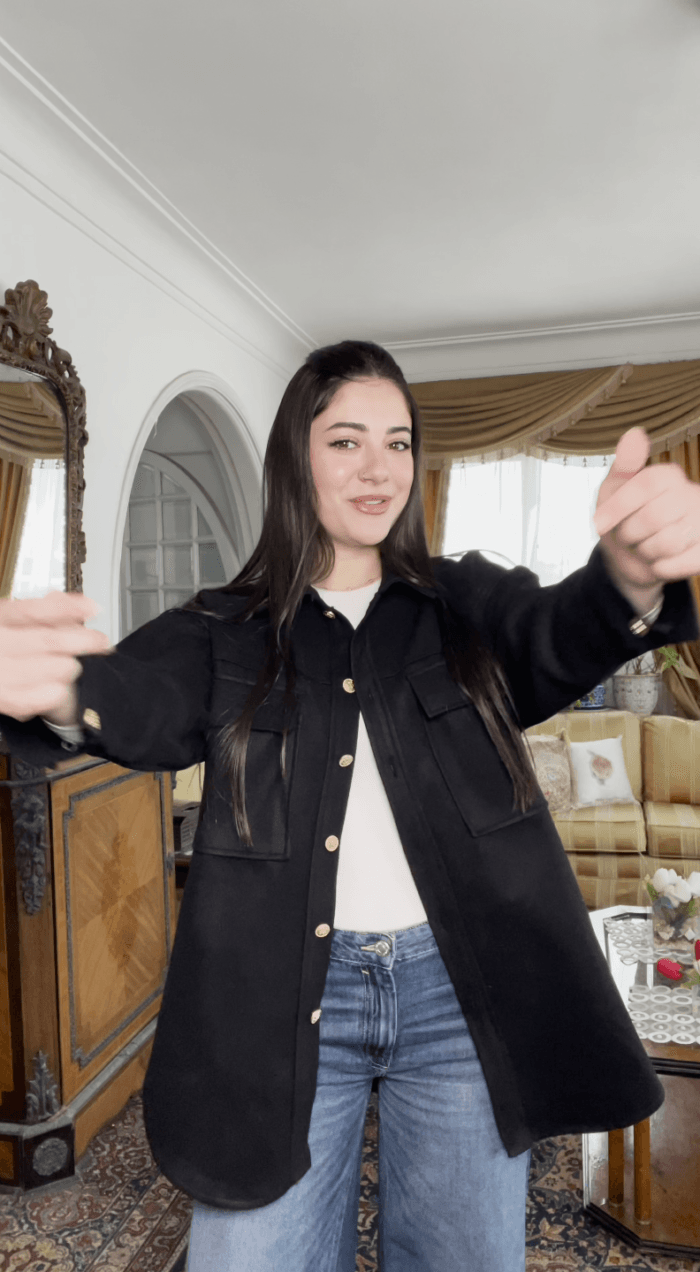جاكيت جوخ تركي اسود - FirstOne Fashion